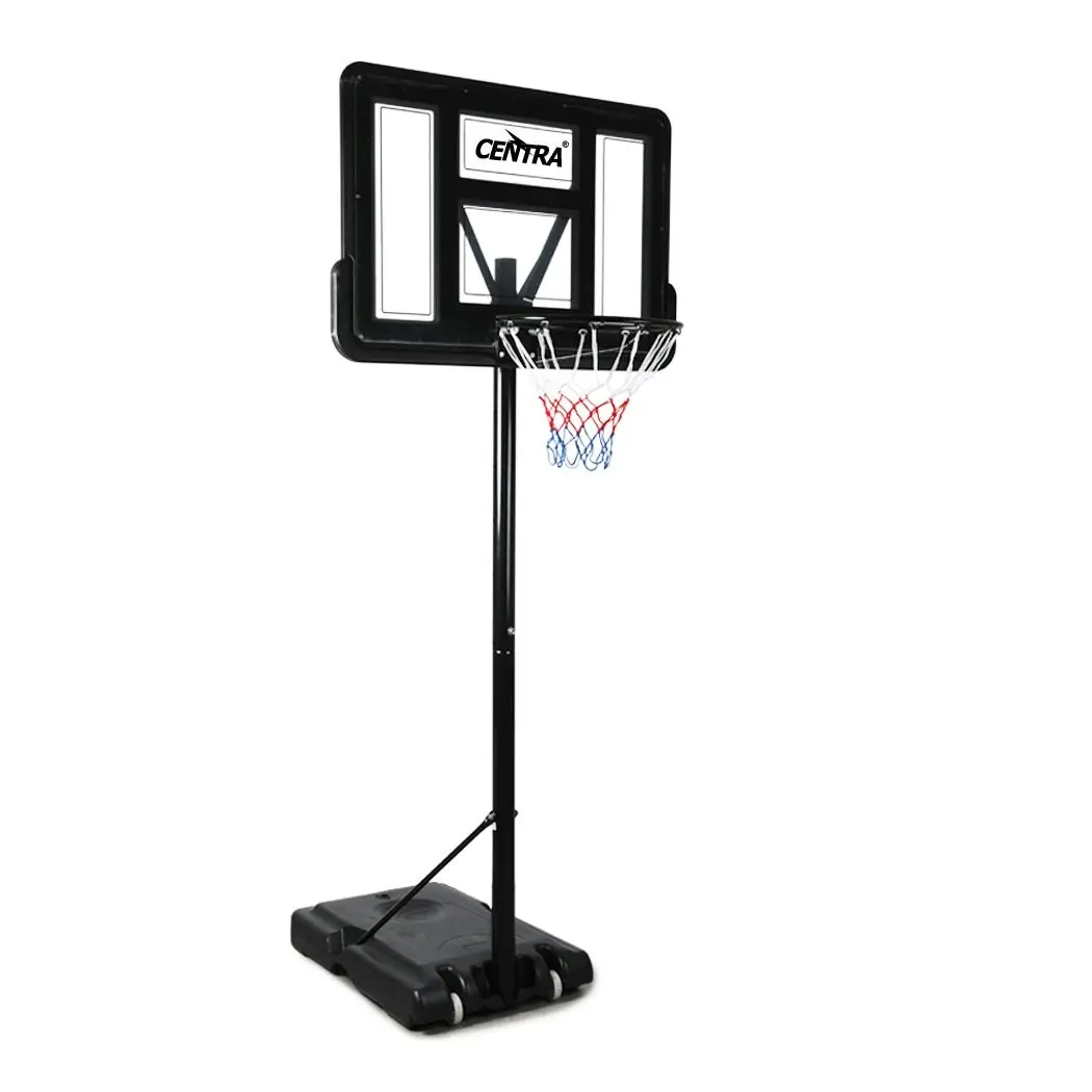 Centra Basketball Hoop Stand Portable 1.3-3.05M Height Adjustable Net Ring Adult