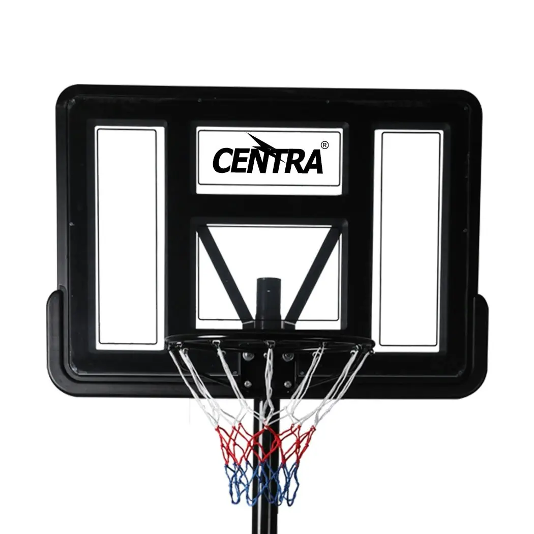 Centra Basketball Hoop Stand Portable 1.3-3.05M Height Adjustable Net Ring Adult