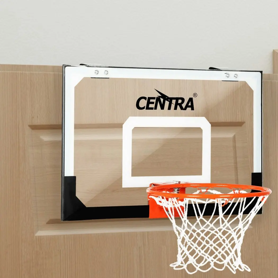 Centra Mini Basketball Hoop Kids Toy Children Door Mounted Indoor Hang Backboard