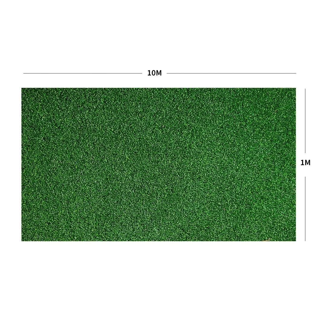 Marlow Artificial Grass Synthetic Turf Fake Plastic Plant 35mm 10SQM Lawn 1x10m