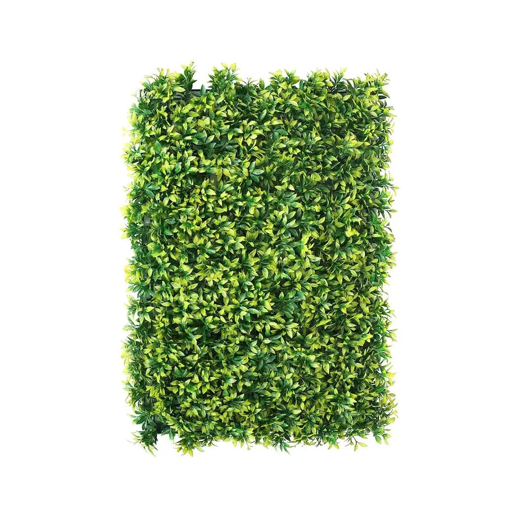 Marlow Artificial Boxwood Hedge Fence Fake Vertical Garden Green Outdoor x10