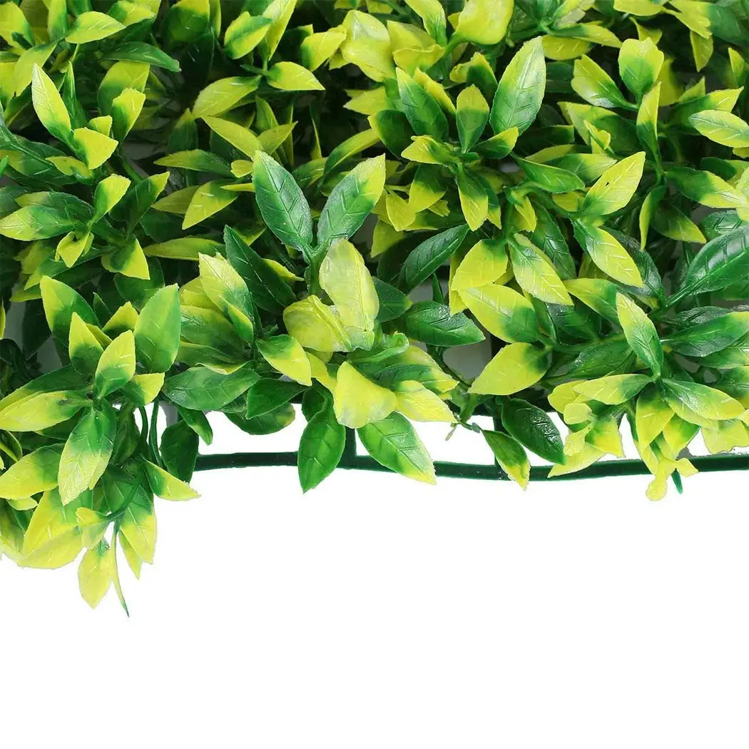 Marlow Artificial Boxwood Hedge Fence Fake Vertical Garden Green Outdoor x10