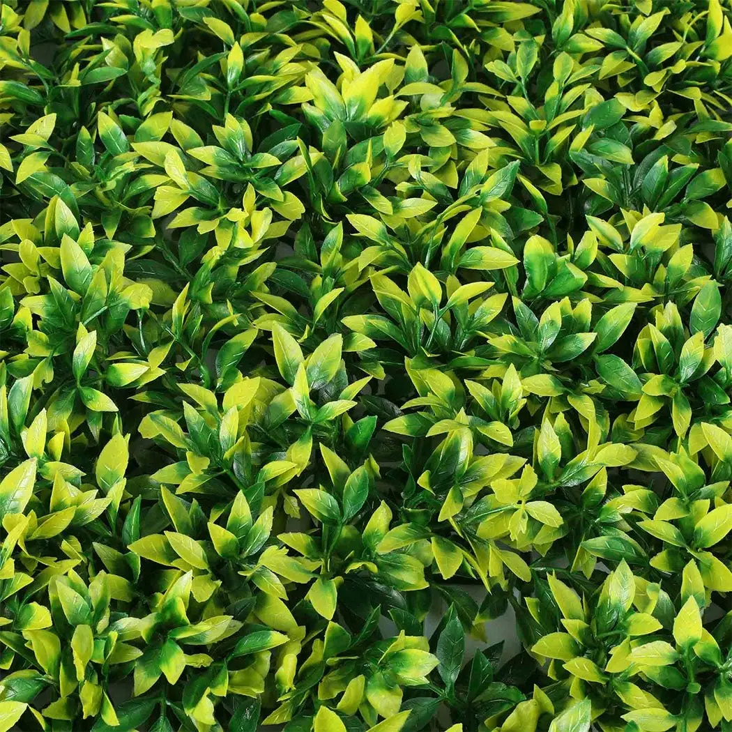 Marlow Artificial Boxwood Hedge Fence Fake Vertical Garden Green Outdoor x10