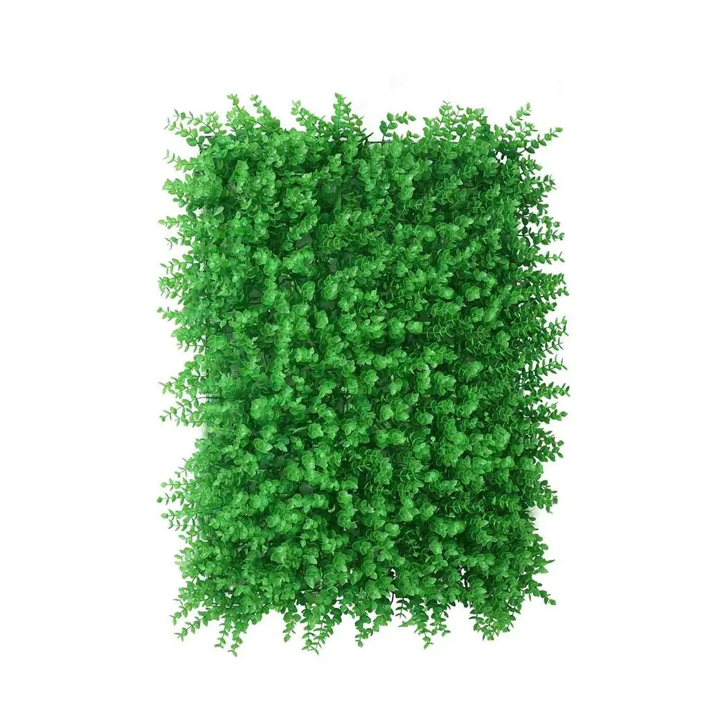 Marlow Artificial Hedge Grass Boxwood Garden Green Wall Mat Fence Outdoor x10