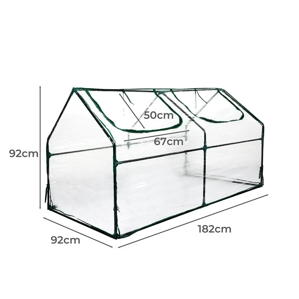 Levede Greenhouse Flower Garden Shed PVC Cover Frame Film Tunnel Green House