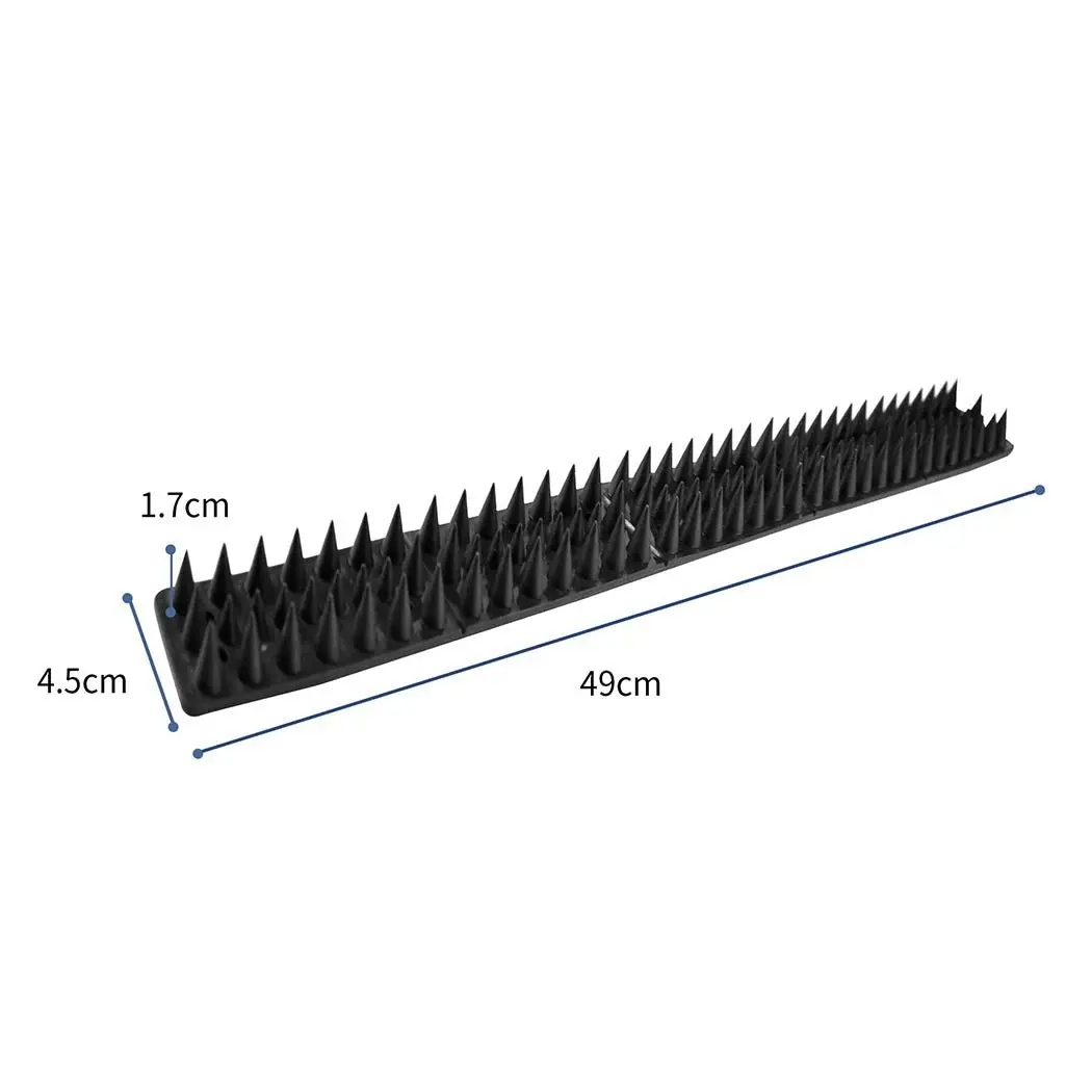 Lambu 10x Anti Bird Spikes Human Cat Mouse Pest Control Spiked Fence Deterrent