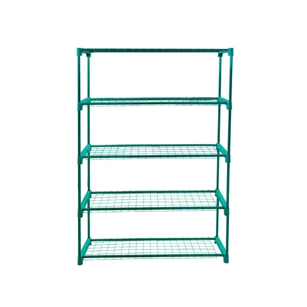 Levede 2x5 Tier Plant Shelve Garden Greenhouse Steel Storage Shelving Stand Rack