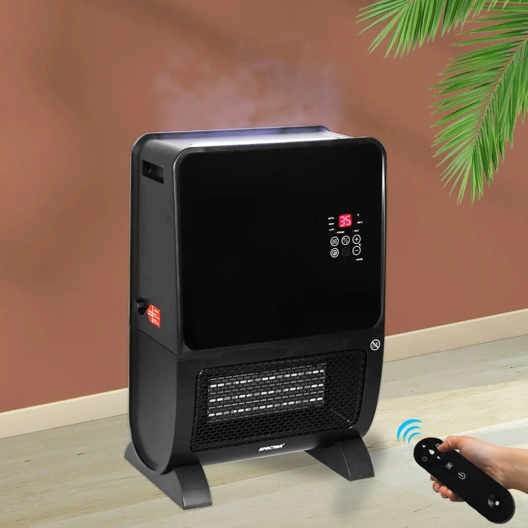 Spector Heater Humidifier 2 In 1 Portable Space Ceramic Fast Heating 2000W