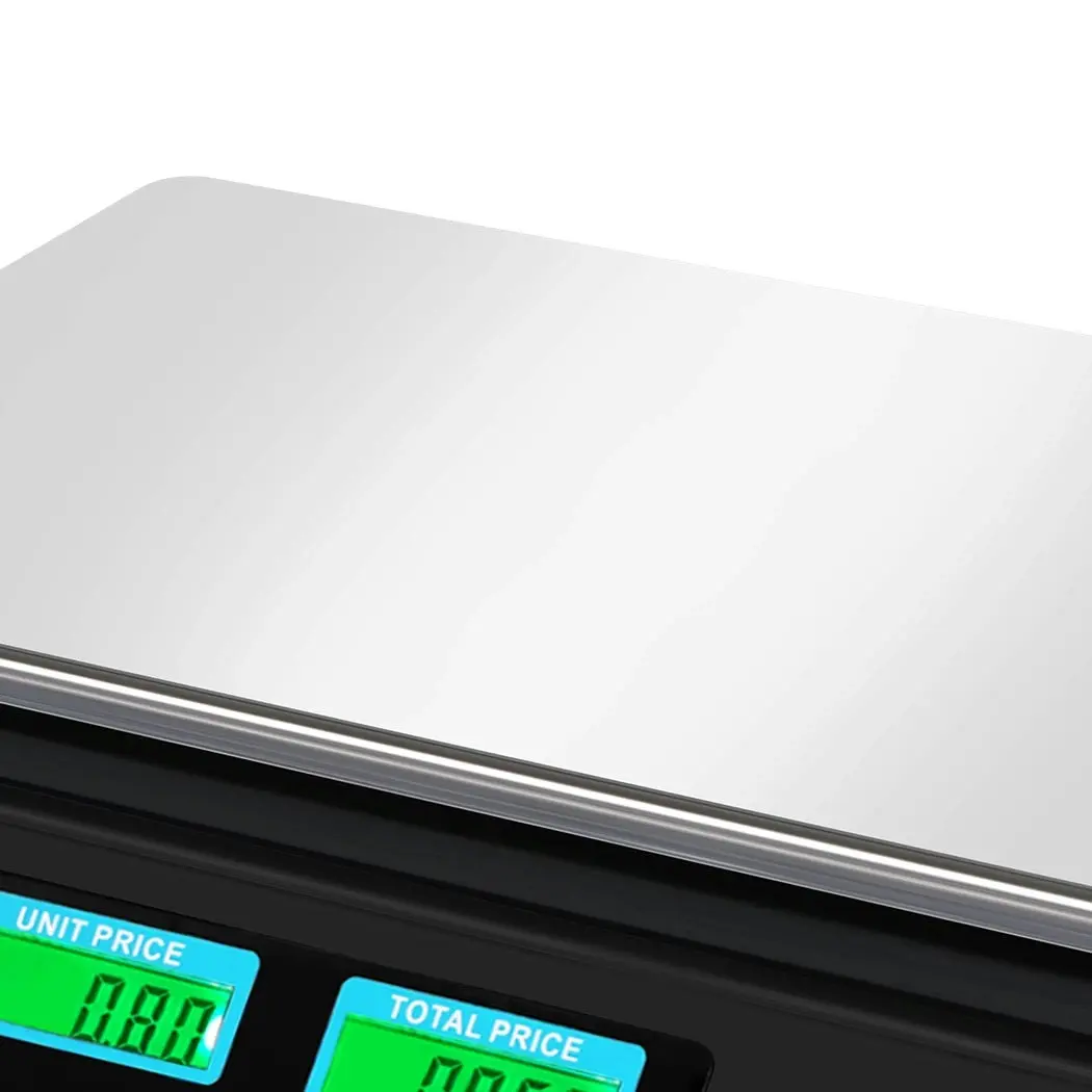 Toque Digital Scales Electronic Kitchen Scale Accurate Fruit Food Weight 40KG