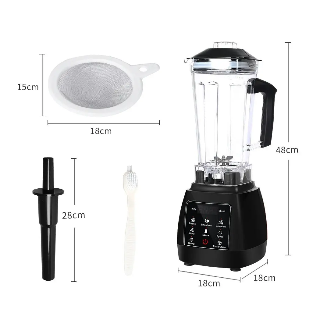 Spector 2L Commercial Blender Mixer Food Processor Juicer Smoothie Ice Crush