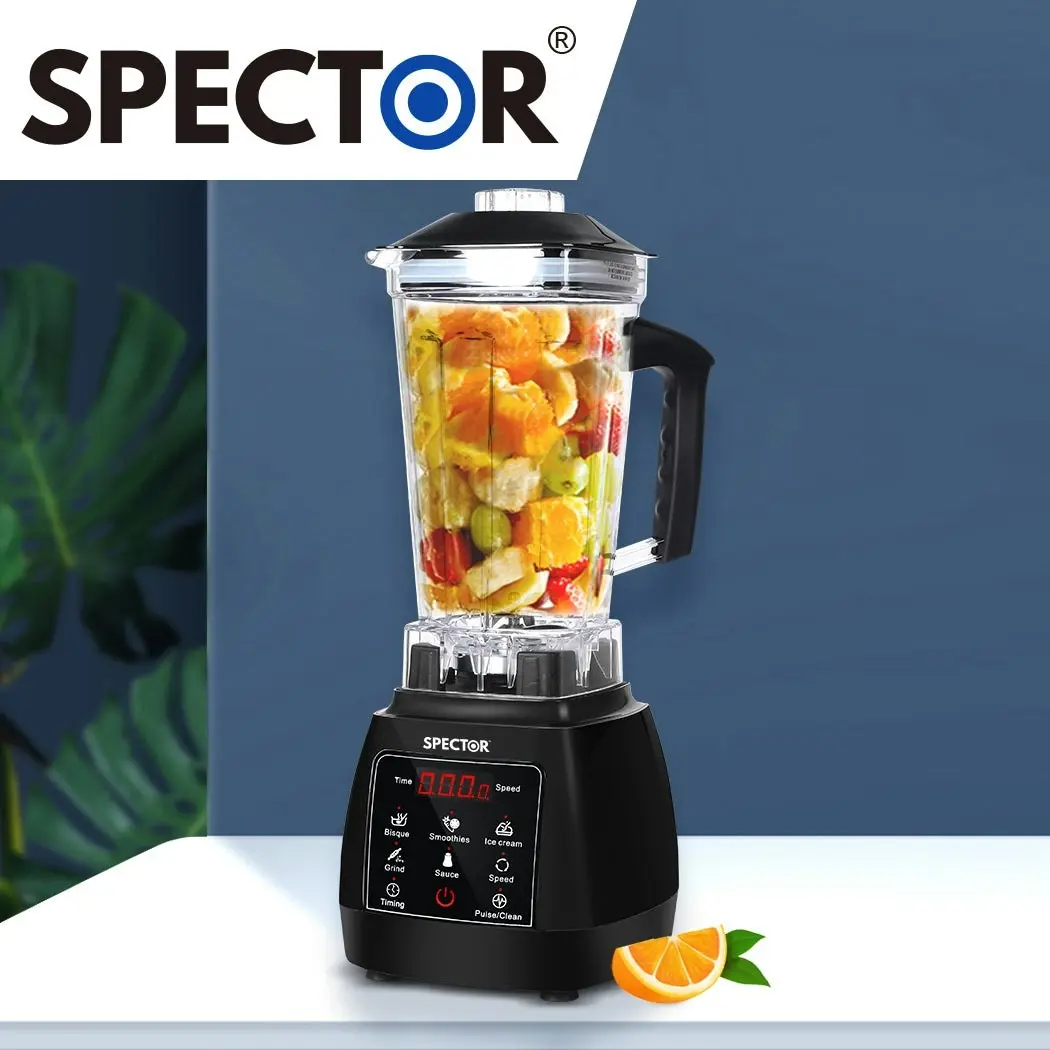 Spector 2L Commercial Blender Mixer Food Processor Juicer Smoothie Ice Crush