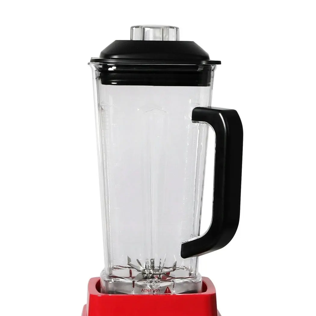 Spector 2L Commercial Blender Mixer Food Processor Juicer Smoothie Ice Crush Red