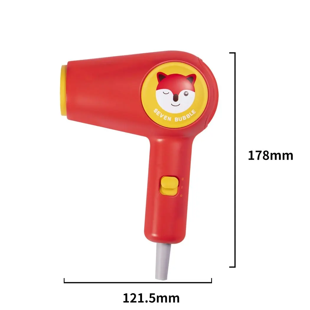 Traderight Group  Low Heat Speed Hair Dryer Baby Infant Kid Grooming Blow Hairdryer Blower Red