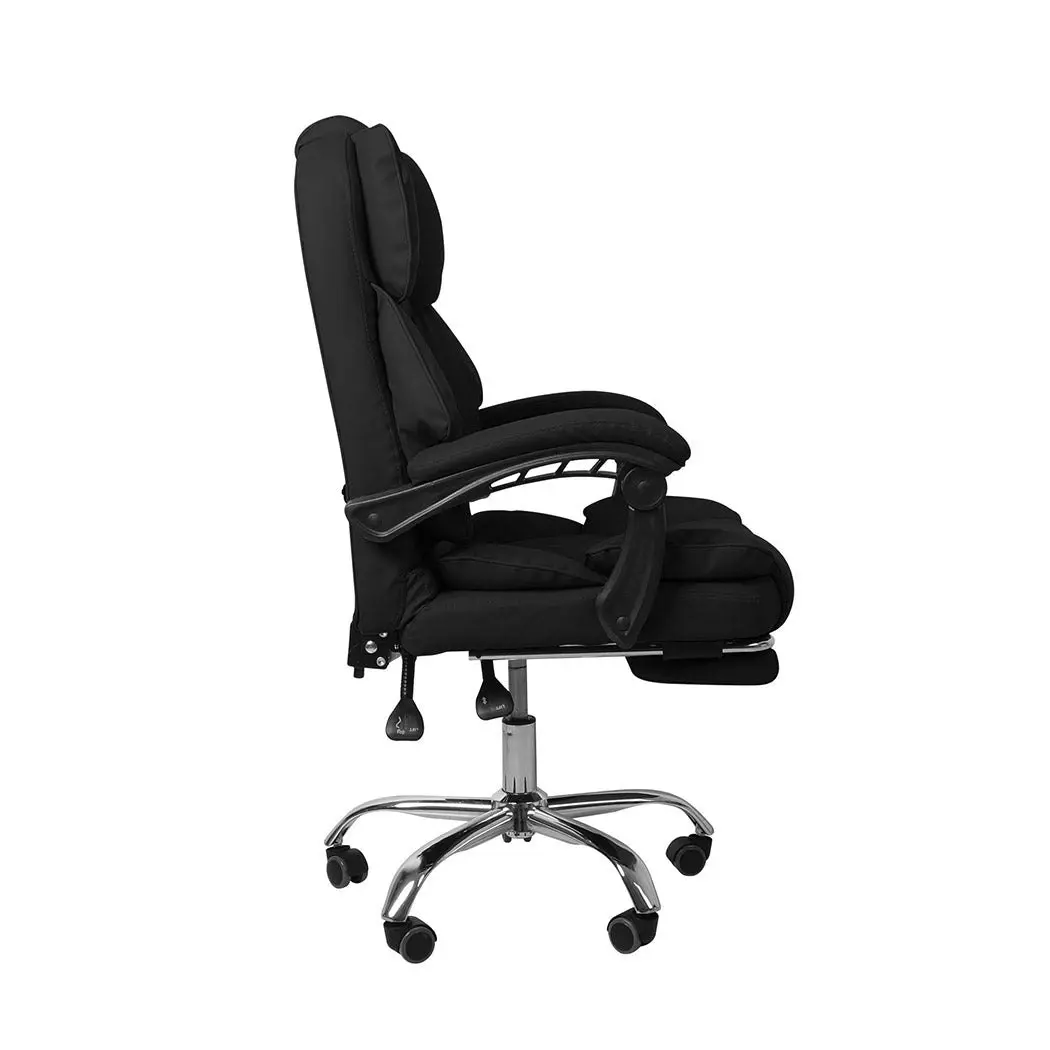 Levede Gaming Chair Office Computer Seat Racing PU Leather Executive Footrest