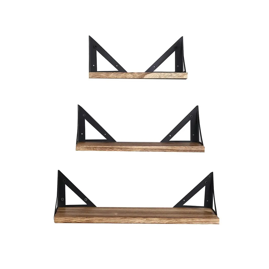 Levede Floating Shelf Brackets Shelves Bookshelf DIY Wall Mount Rack Storage