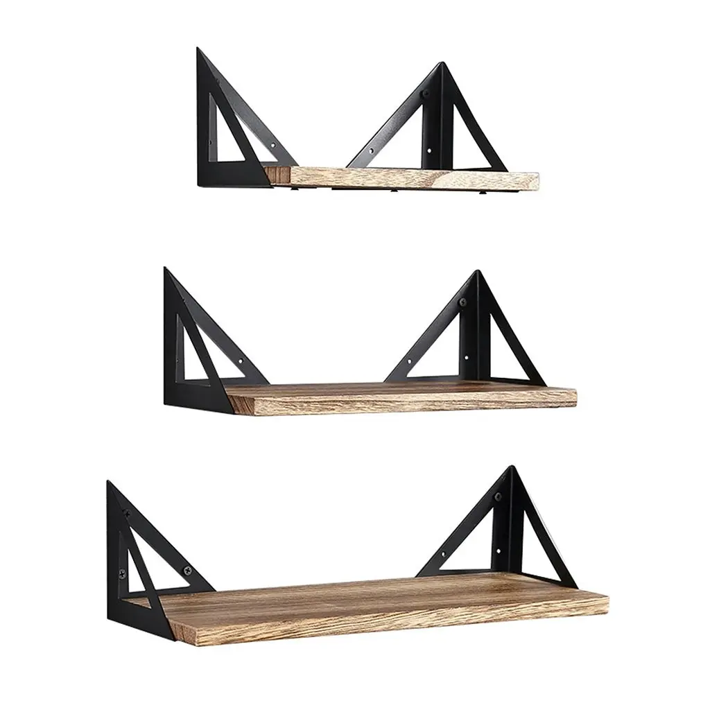 Levede Floating Shelf Brackets Shelves Bookshelf DIY Wall Mount Rack Storage