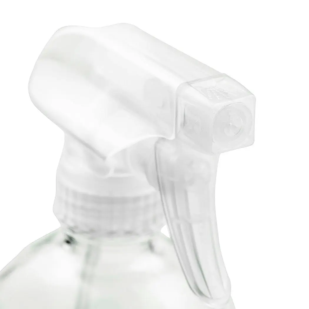 Traderight Group  4x 500ml Clear Glass Spray Bottles Trigger Water Sprayer Aromatherapy Dispenser