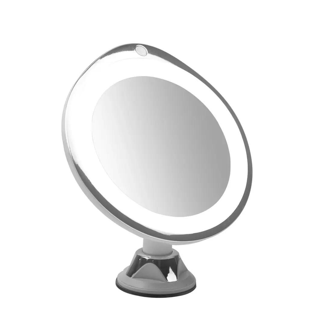 Traderight Group  10x Magnifying Makeup LED Mirror 360° Rotation Wall Cosmetic Bathroom Mirrors