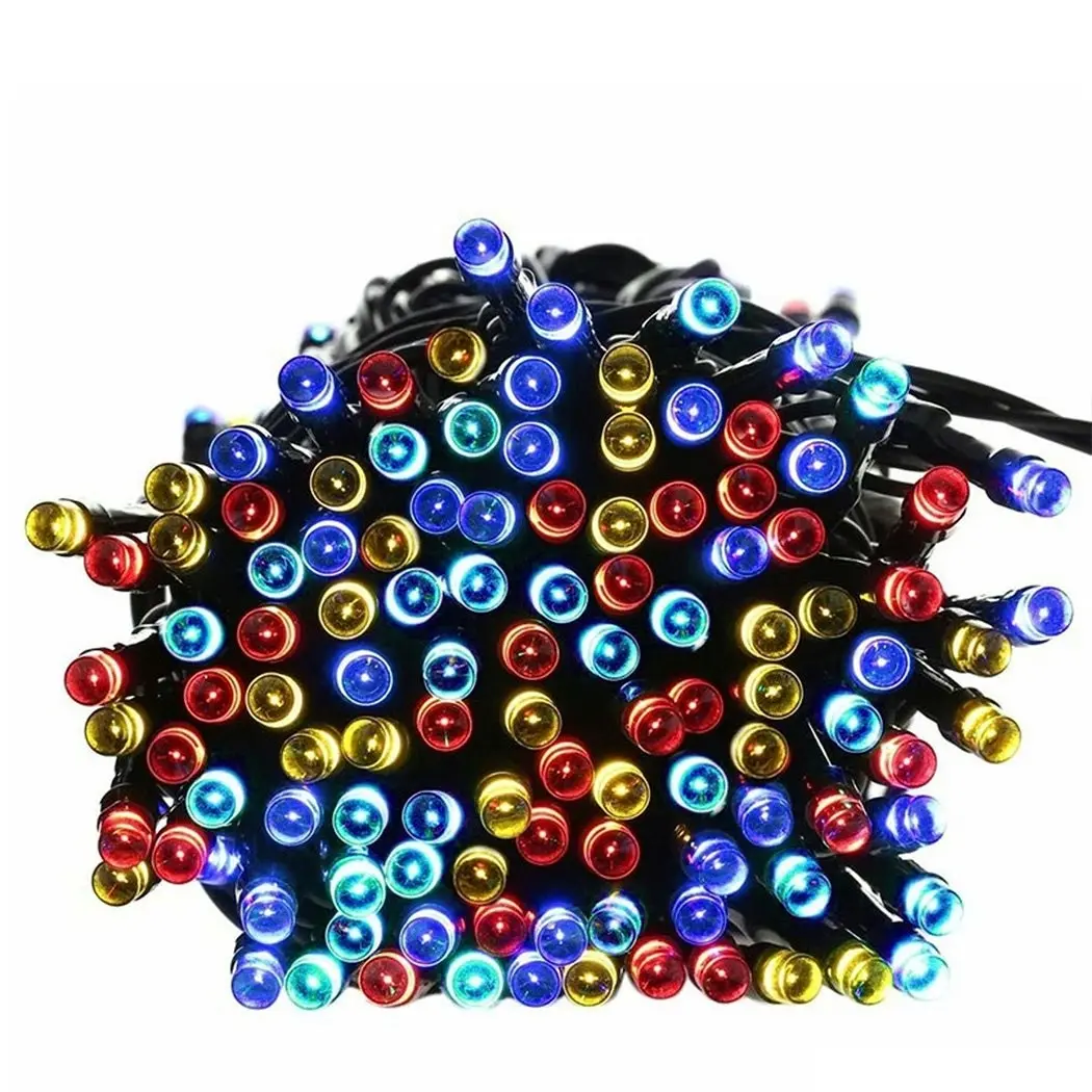 42M 400LED String Solar Powered Fairy Lights Garden Christmas Decor Multi Colour