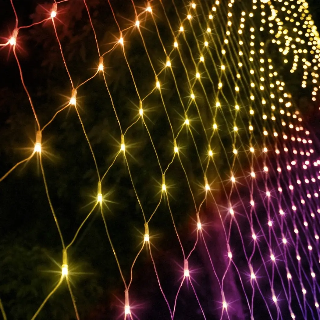 Emitto 300LED Christmas Net Lights Mesh String Fairy Light Party Wedding