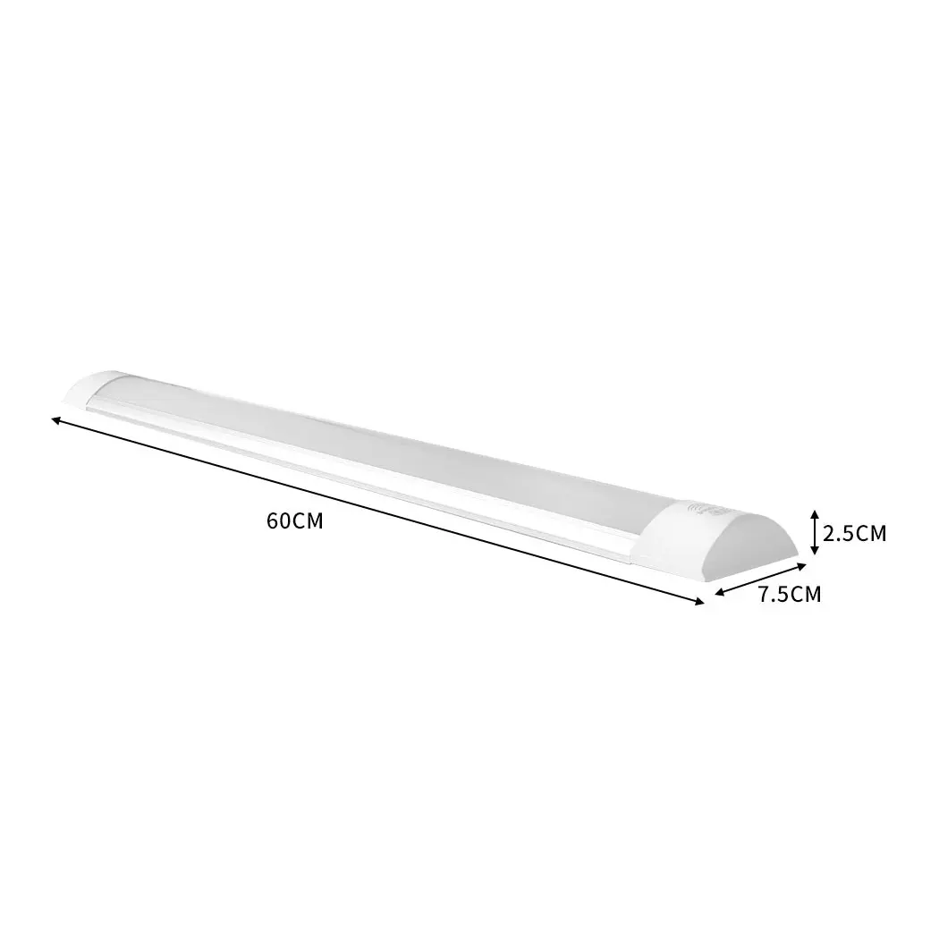 Emitto LED Batten Light Ceiling Wardrobe Stairs Microwave Sensor Daylight 20W