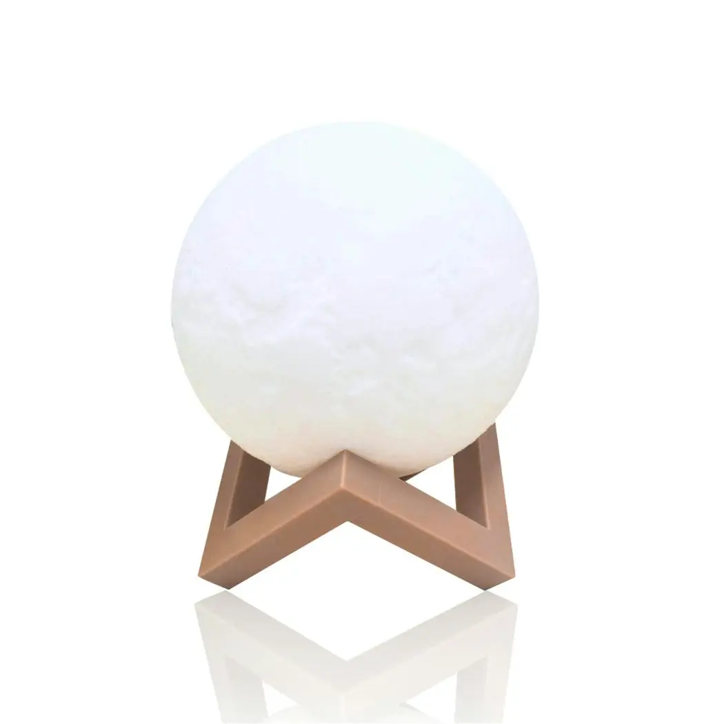 Traderight Group  3D Magical Moon Lamp USB LED Night Light Moonlight Touch Sensor 18cm Diameter