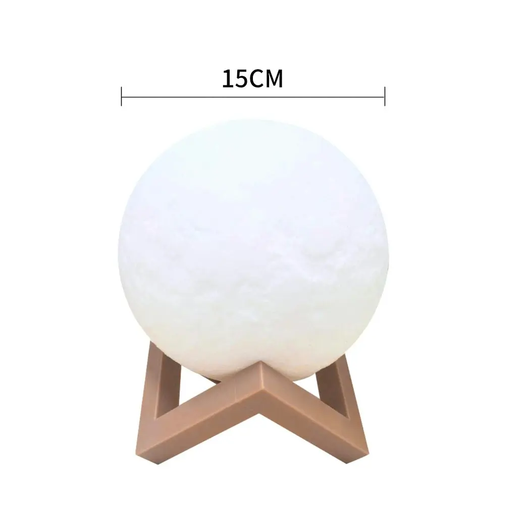 Traderight Group  3D Magical Moon Lamp USB LED Night Light Moonlight Touch Sensor 15cm Diameter