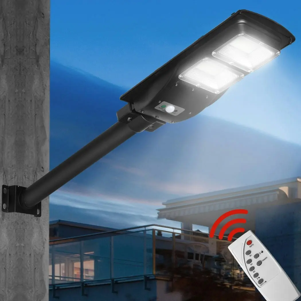 Traderight Group  Solar Sensor LED Street Lights Flood Garden Wall Light Motion Pole Outdoor 60W