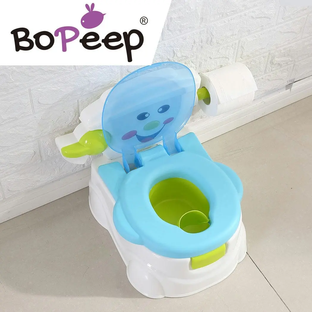 BoPeep Kids Potty Trainer Seat Safety Toilet Training Toddler Children Non Slip