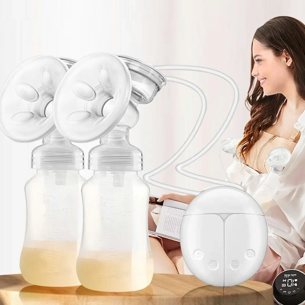 Traderight Group  Electric Breast Pump Automatic Milk Suction Double Side Intelligent Baby Feeder