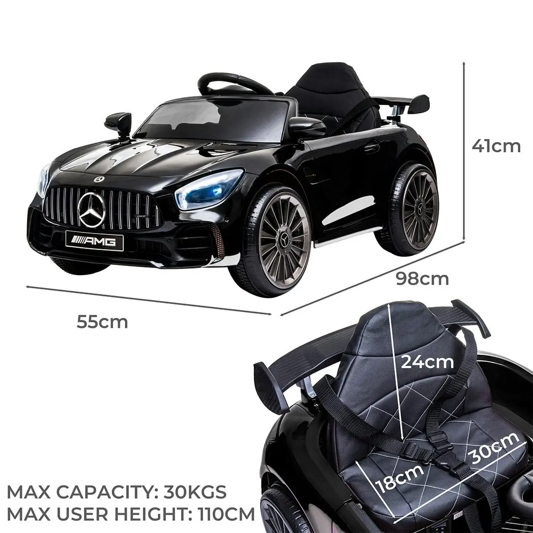 Traderight Group  Kids Ride On Car 12V Battery Mercedes-Benz Licensed AMG GTR Toy Remote Control