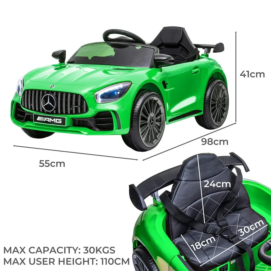 Traderight Group  Kids Ride On Car 12V Battery Mercedes-Benz Licensed AMG GTR Toy Remote Control