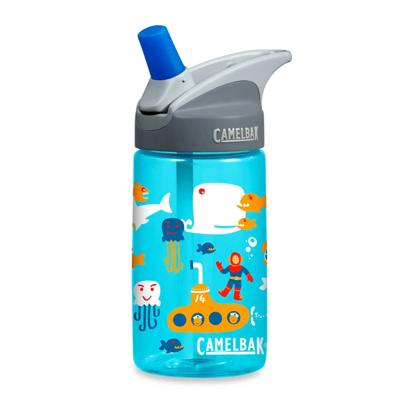 Camelbak Kids Eddy .4l 400ml Bpa Free Spill Proof Water Bottle   Asrtd Colours