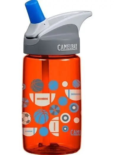 Camelbak Kids Eddy .4l 400ml Bpa Free Spill Proof Water Bottle   Asrtd Colours