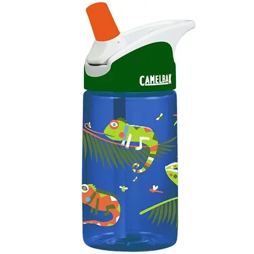 Camelbak Kids Eddy .4l 400ml Bpa Free Spill Proof Water Bottle   Asrtd Colours