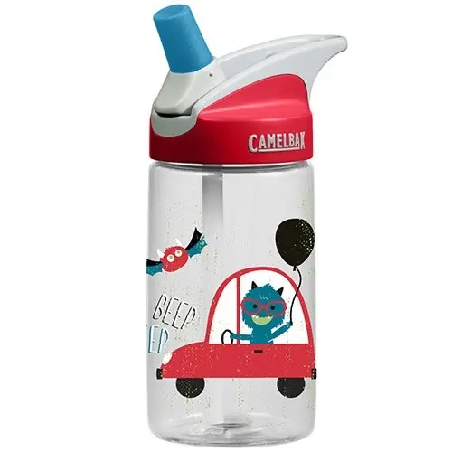 Camelbak Kids Eddy .4l 400ml Bpa Free Spill Proof Water Bottle   Asrtd Colours