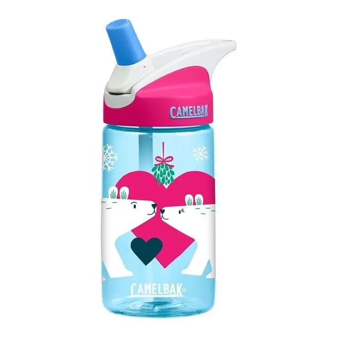 Camelbak Kids Eddy .4l 400ml Bpa Free Spill Proof Water Bottle   Asrtd Colours