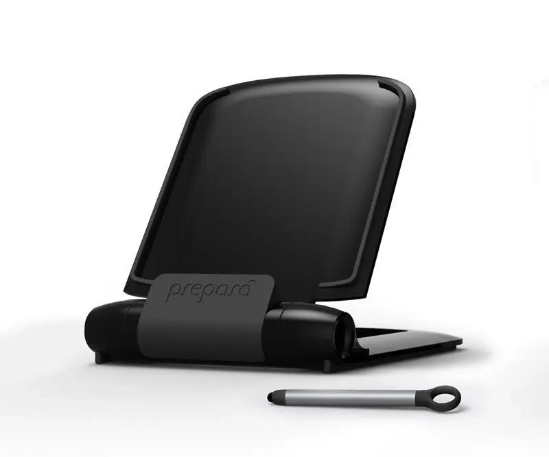 Prepara iPrep Tablet Stand and Stylus Cookbook Stand / Holder | Black