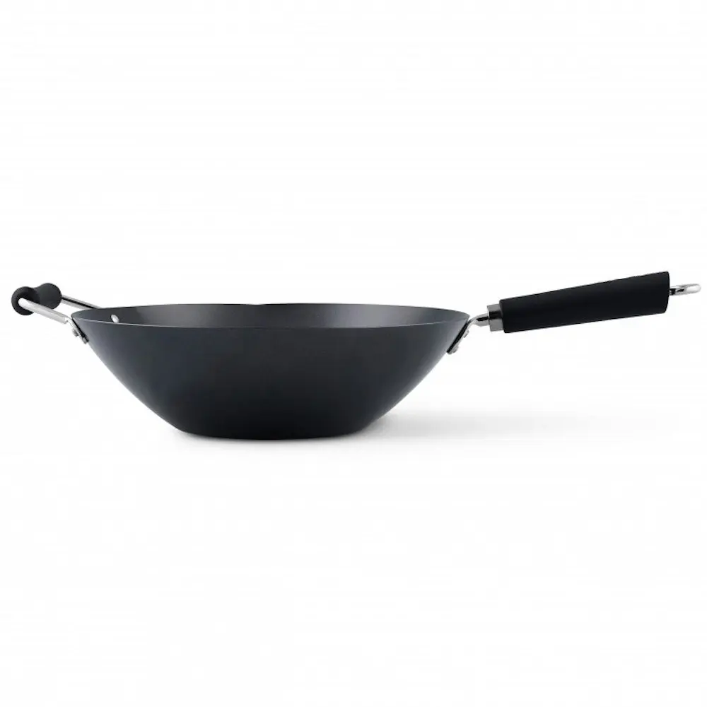 Ken Hom Excellence Non-stick Carbon Steel Wok 35cm