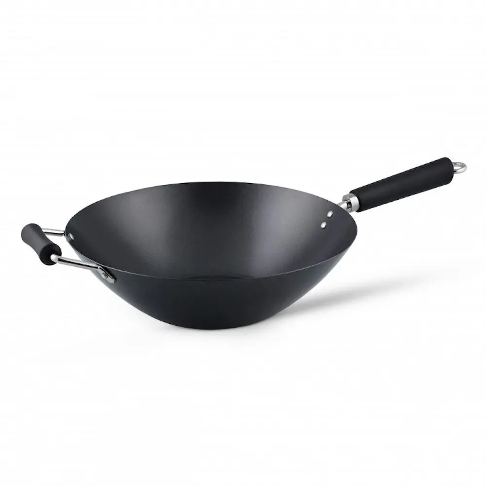 Ken Hom Excellence Non-stick Carbon Steel Wok 35cm