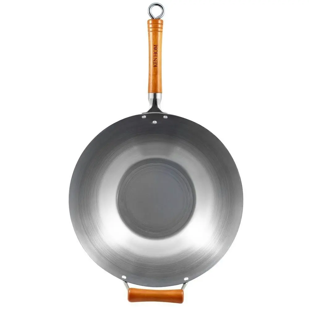 Ken Hom Excellence Carbon Steel Wok 36cm