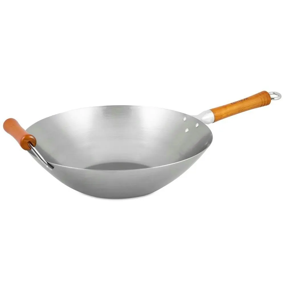 Ken Hom Excellence Carbon Steel Wok 36cm