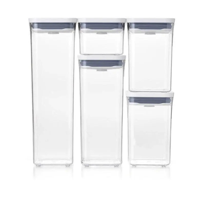 OXO Pop Good Grips 2.0 Container Set 5pc Air Tight 5 Piece