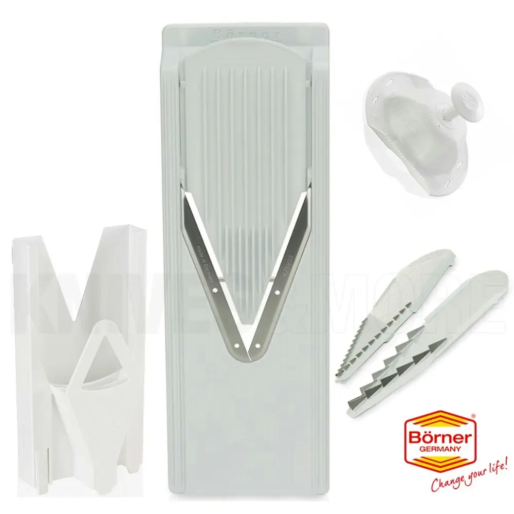 Borner V3 TrendLine Starter Set V Slicer + Multi Box + Safety Hat + 3 Blade Inserts  | White