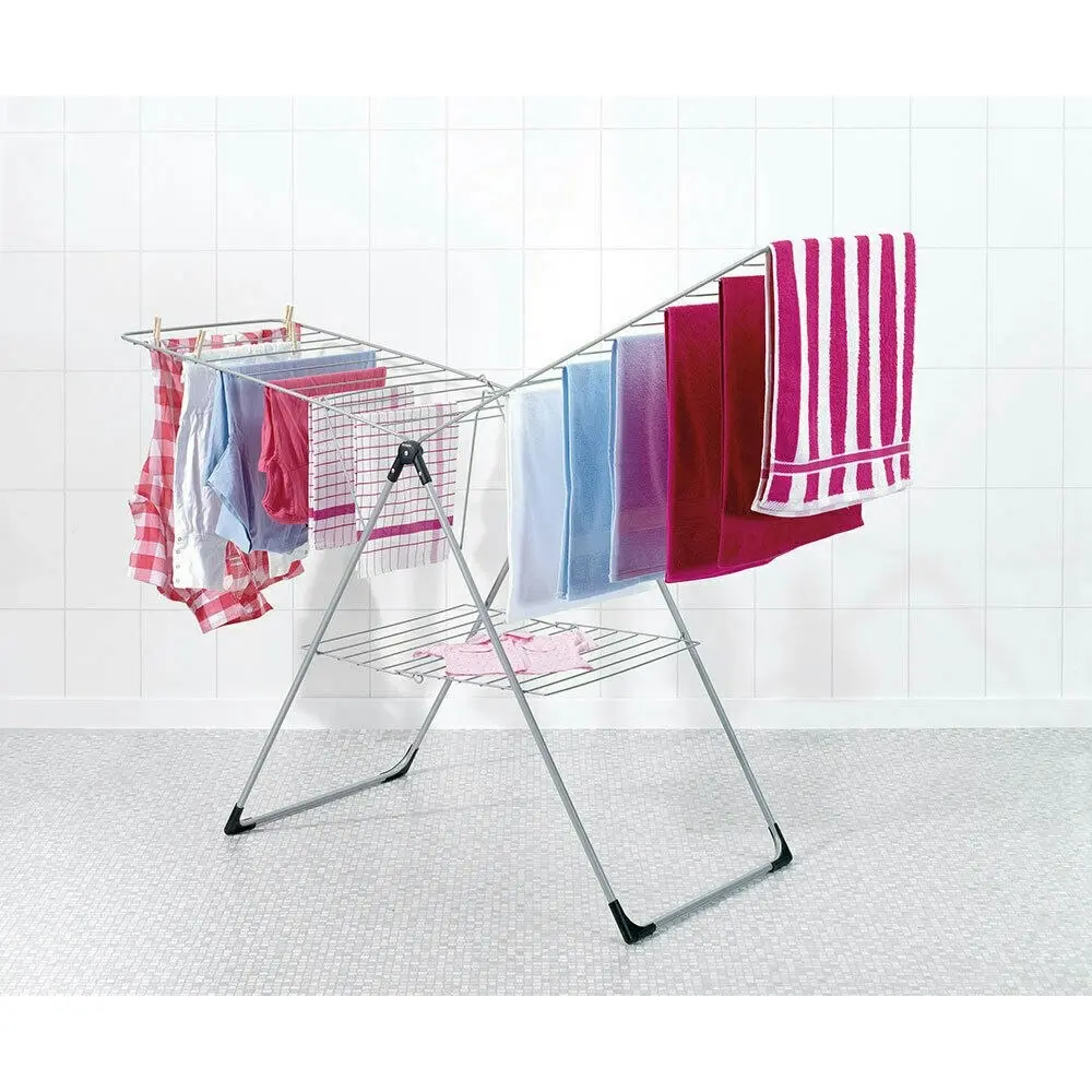 Brabantia T-Model Laundry Clothes Dryer 20 Metre Rack | Airer Hanging | Grey