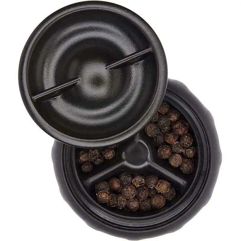 OXO Good Grips Stainless Steel Accent Mess-Free Salt & Pepper Grinder Set