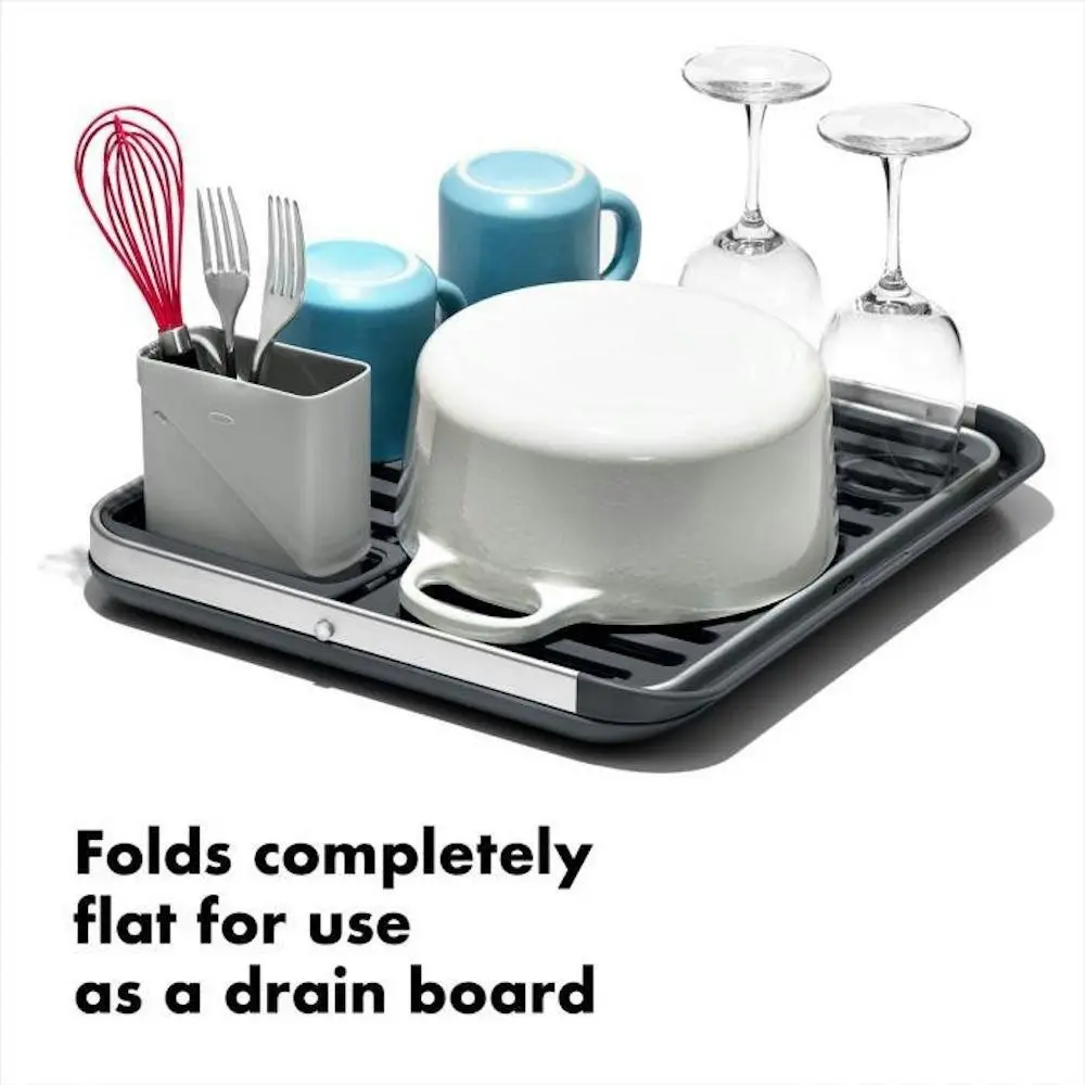 OXO Good Grips Fold Flat Aluminum Drying Rack