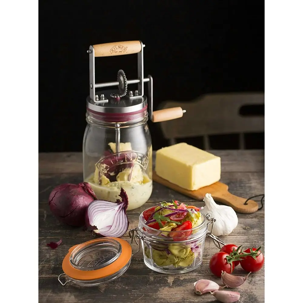 Kilner Butter Churner Glass Jar Manual | 1 Litre