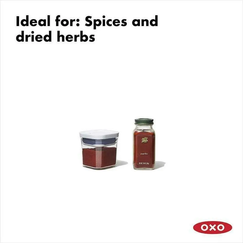 OXO Good Grips Pop 2.0 Mini Container Set 4 Piece Air Tight Pop 4pc