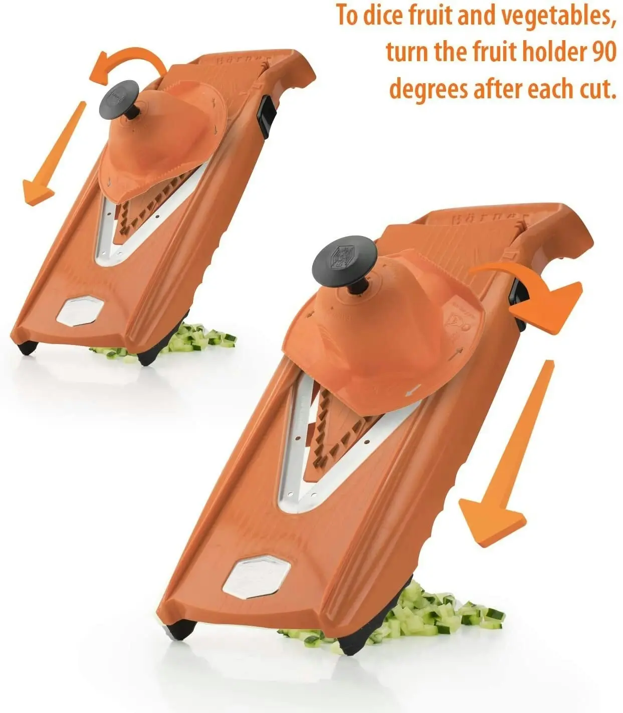 Borner V Slicer V5 Power Basic Set German | Orange